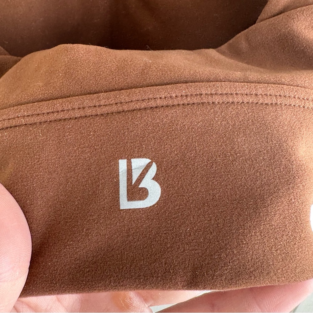Buff Bunny Brown Strappy Top Sports Bra - Picture 4 of 5